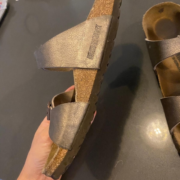 Birkenstock Sydney Birko-flor, Graceful Taupe SZ 36 - Picture 5 of 8